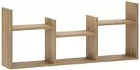 vidaXL Wandregal Artisan-Eiche 97.5 x 17 x 40 cm Holzwerkstoff