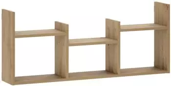 vidaXL Wandregal Artisan-Eiche 97,5x17x40cm Holzwerkstoff