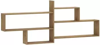 vidaXL Wandregal Artisan-Eiche 168,5x17x68cm Holzwerkstoff