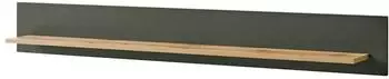 Lomado CINCINNATI-61 Wandboard Landhausstil, grün mit Wotan Eiche, 150x20x17cm