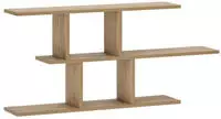 vidaXL Wandregal Artisan-Eiche 100 x 17 x 45,5 cm Holzwerkstoff