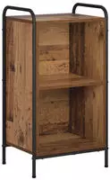 vidaXL B&uuml;cherregal 55,5 x 33 x 174 cm Holzwerkstoff Altholz