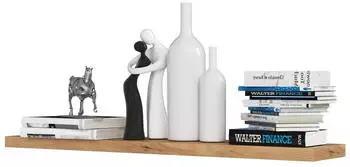 RAUMHIRSCH Wandregal Sonoma Eiche 100x20cm, 32mm stark