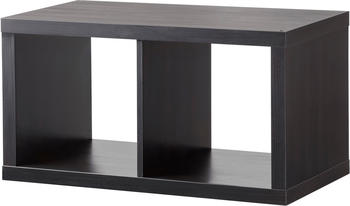 Ikea KALLAX Regal 77x39x42cm schwarzbraun