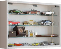 VCM Wandvitrine Mandosa Wei&szlig; H. 40 x B. 60 x T. 10 cm