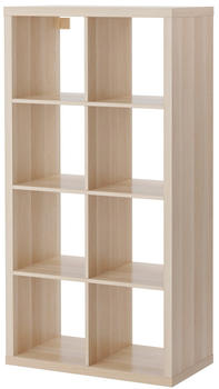 Ikea KALLAX 77x147x39cm eiche weiß lasiert (00324518)