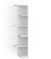 Vicco - Eckregal Tera, Wei&szlig;, 37 X 140.1 Cm