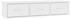(800594) weiß: vidaXL Wand-schubladenregal 88x26x18,5cm