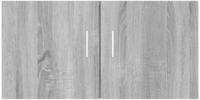 vidaXL Wandschrank Grau Sonoma 80x39x40 cm Holzwerkstoff