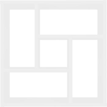 vidaXL Wandregal 45,1x16x45,1cm (802948) weiß