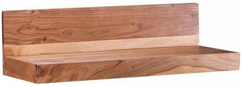 Finebuy Hängeregal 17x23x60cm braun