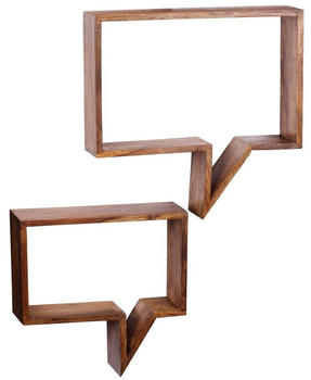 Finebuy Wand-Board 2er-Set 50x49cm + 40x39cm (FB40168)