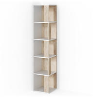Vicco - Eckregal Lio, Sonoma, 33.3 X 162.2 Cm