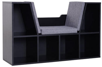 HomCom Bücherregal (836-115V01BK)