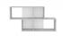 weiß/Betonoptik: FMD Neapel/Nora 100x53x19,5cm