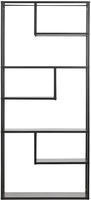 WOOOD B&uuml;cherregal "Teun" aus Metall, viel Platz, H 188 cm x B 85 cm