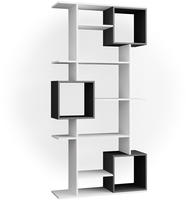 Raumteiler Cube, Wei&szlig;/anthrazit, 92 X 187.7 Cm Vicco