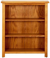 vidaXL B&uuml;cherregal 3 F&auml;cher 70x22,5x82 cm Massivholz Eiche