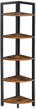 Vasagle Eckregal Dorian 150 cm braun