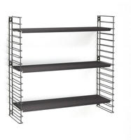 Metaltex Wandregal "Tomado" Seitengitter schwarz