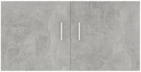 vidaXL Wandschrank Betongrau 80 x 39 x 40 cm Holzwerkstoff
