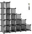 Songmics LPC44 Würfel-Regalsystem 91x91x36 cm