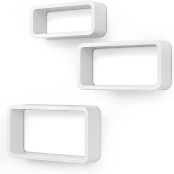 Songmics LWS97W Cube 3er-Set
