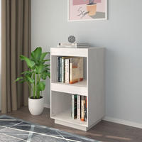 vidaXL B&uuml;cherregal Wei&szlig; 40x35x71 cm Massivholz Kiefer