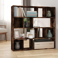 vidaXL B&uuml;cherregal/Raumteiler R&auml;uchereiche 105x24x102 cm