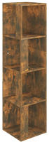vidaXL Eckregal R&auml;uchereiche 33x33x132 cm Holzwerkstoff
