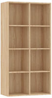 B&uuml;cherregal/sideboard Sonoma-eiche 66&times;30&times;130 Cm Holzwerkstoff - Vidaxl