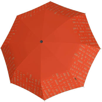 Knirps C.205 Medium Duomatic Solid Pumpkin Reflective