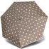 Small Manual Dot Art Taupe: Knirps T.020 Taschenschirm 19,5 cm (953020)