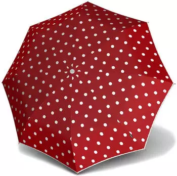 Knirps T.760 Stick Automatic Dot Art Red