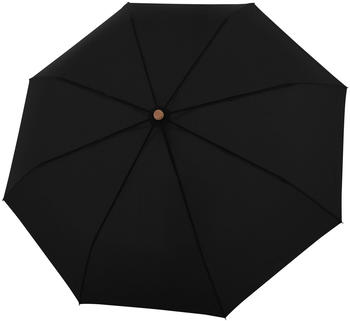Doppler Nature Long AC Umbrella Simple Black