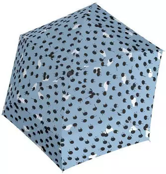 Knirps U.200 Ultra Light Duomatic rainy day ice