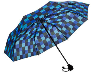 Euroschirm LightTrek blue/green check