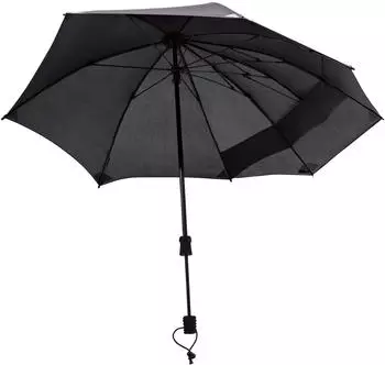 Euroschirm Swing Backpack Handsfree schwarz, mit Reflektoren
