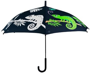 Esschert Chamäleon Regenschirm mit Farbwechsel bei Regen Kinderschirm (KG222)