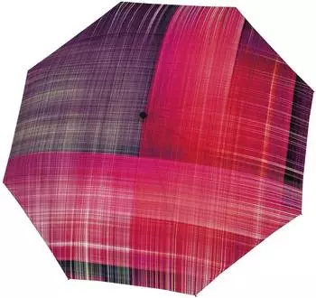 Doppler Carbonsteel Magic Noble Check Taschenschirm pink (744865NO02)