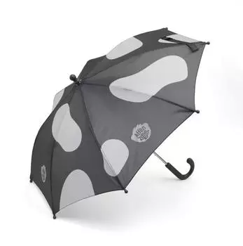 Affenzahn Kinder-Regenschirm Hund, grau, reflektierend (AFZ-UMB-001-026)