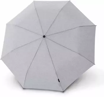 Knirps C.041 Chrome Matt Manual Taschenschirm Melange Grey (9580414118)