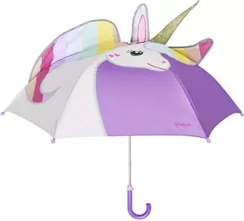 Playshoes Stockschirm 3D Einhorn, Kinder, unisex (448706)