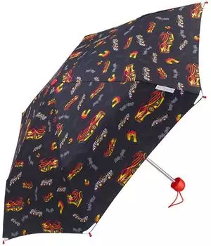 Happy Rain Ergobrella Kinder-Taschenschirm reflektierend "Racing Cars"
