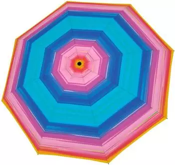 Doppler Fiber Havanna Happy Taschenschirm, rosa (7223165HA02)