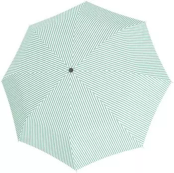 Doppler Fiber Havanna Sailing Day Regenschirm mint/weiß (7223165SD02)