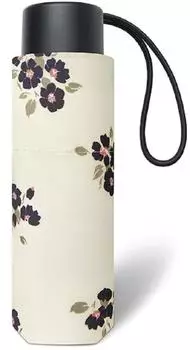 Pierre Cardin Petito Bouquet Taschenschirm manuell, weiß