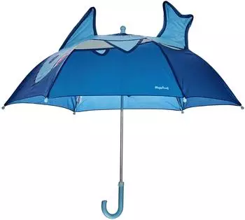 Playshoes Stockschirm 3D Hai, Kinder, unisex (448701)