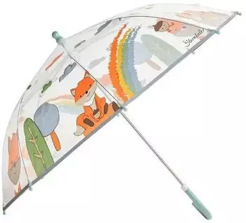 Sterntaler Regenschirm Filou Fuchs, transparent, Ø 70cm (9692533)