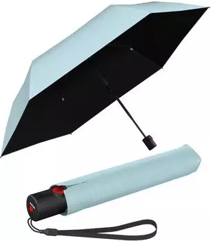 Knirps U.200 Ultra Light Duomatic Taschenschirm, ice, UV- und Hitzeschutz